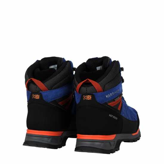 Мъжки Туристически Обувки Karrimor Hot Rock Mens Walking Boots Blue/Orange Мъжки туристически обувки