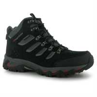 Karrimor Средни Мъжки Туристически Обувки Mount Mid Mens Walking Boots Black Мъжки туристически обувки
