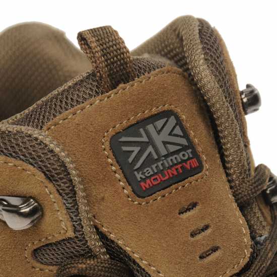 Karrimor Туристически Обувки Mount Mid Mens Waterproof Walking Boots Taupe Мъжки туристически обувки