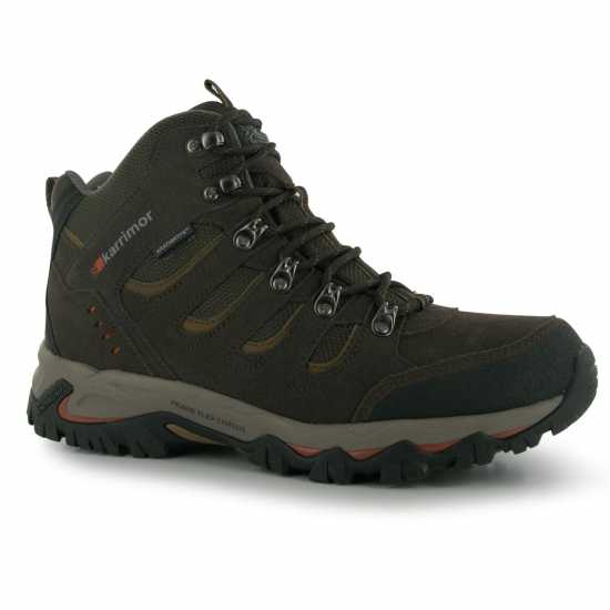 Karrimor Туристически Обувки Mount Waterproof Walking Boots Mens Кафяво Мъжки туристически обувки