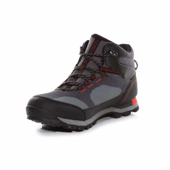 Regatta Blackth Boot Sn99 Dark Grey/Ornge Мъжки туристически обувки