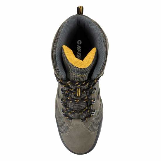 Hi Tec Storm Wp Walking Boot Mens Smk Brn/Tp/Gold - Мъжки туристически обувки