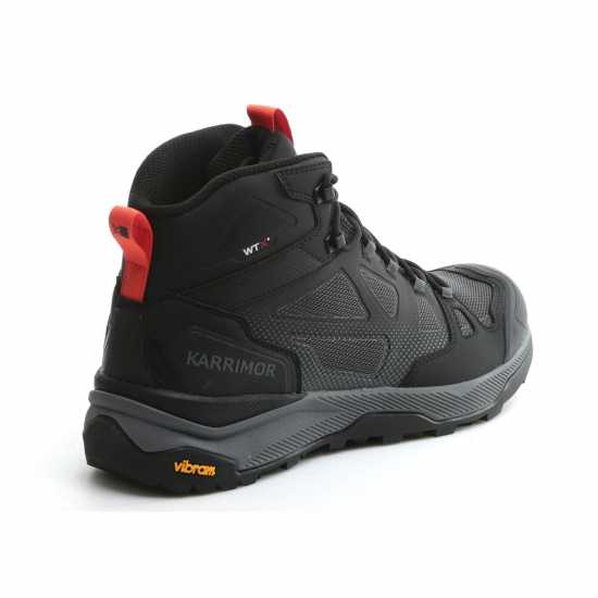 Мъжки туристически обувки Karrimor Туристически Обувки Helix Waterproof Walking Boots Mens Черно Karrimor Туристически Обувки Helix Waterproof Walking Boots Mens Черно Мъжки туристически обувки