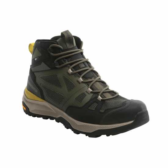 Мъжки туристически обувки Karrimor Туристически Обувки Helix Waterproof Walking Boots Mens Хаки Karrimor Туристически Обувки Helix Waterproof Walking Boots Mens Хаки Мъжки туристически обувки