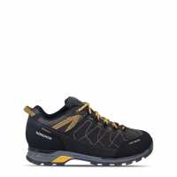 Karrimor Hot Rock Mens Low Walking Shoes Charcoal/Yellow Мъжки туристически обувки