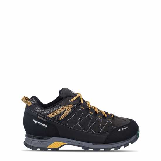 Karrimor Мъжки Туристически Обувки Hot Rock Waterproof Walking Shoes Mens Угъл/Жълт Karrimor Мъжки Туристически Обувки Hot Rock Waterproof Walking Shoes Mens Угъл/Жълт