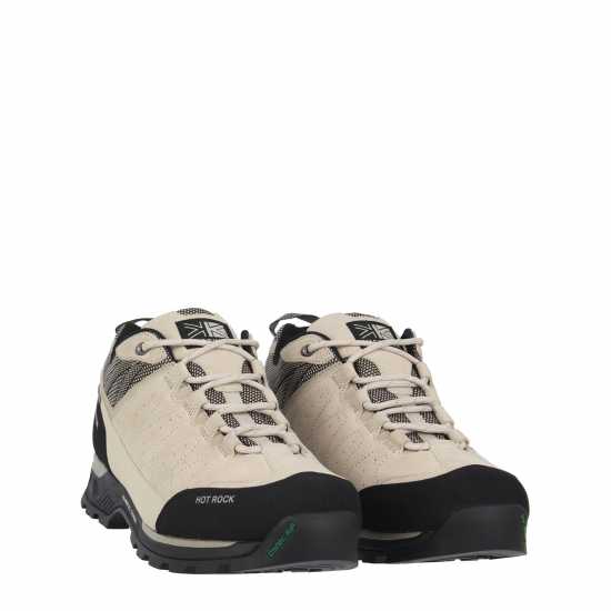 Karrimor Мъжки Туристически Обувки Hot Rock Waterproof Walking Shoes Mens Бежово/Черно 