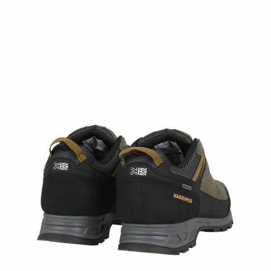 Karrimor Мъжки Туристически Обувки Hot Rock Waterproof Walking Shoes Mens Хаки/Жълто Karrimor Мъжки Туристически Обувки Hot Rock Waterproof Walking Shoes Mens Хаки/Жълто