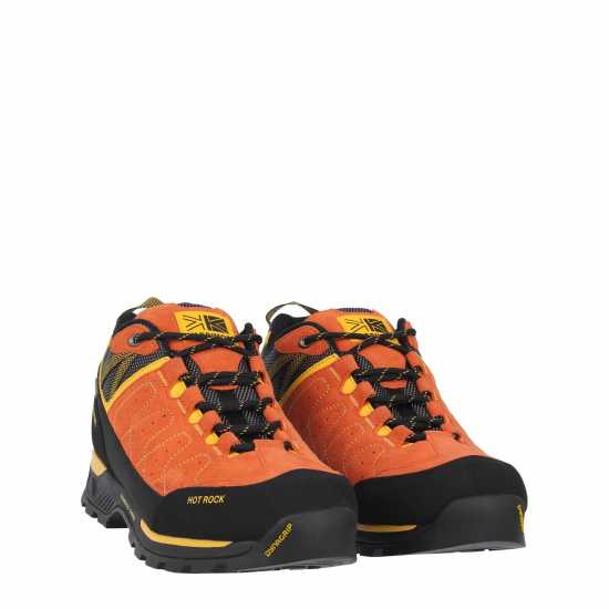 Karrimor Мъжки Туристически Обувки Hot Rock Waterproof Walking Shoes Mens Изгаряно оранжево Karrimor Мъжки Туристически Обувки Hot Rock Waterproof Walking Shoes Mens Изгаряно оранжево