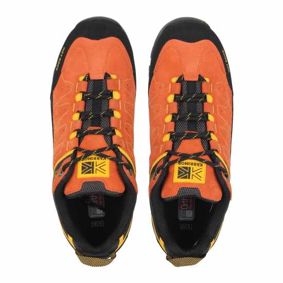 Karrimor Мъжки Туристически Обувки Hot Rock Waterproof Walking Shoes Mens Изгаряно оранжево Karrimor Мъжки Туристически Обувки Hot Rock Waterproof Walking Shoes Mens Изгаряно оранжево