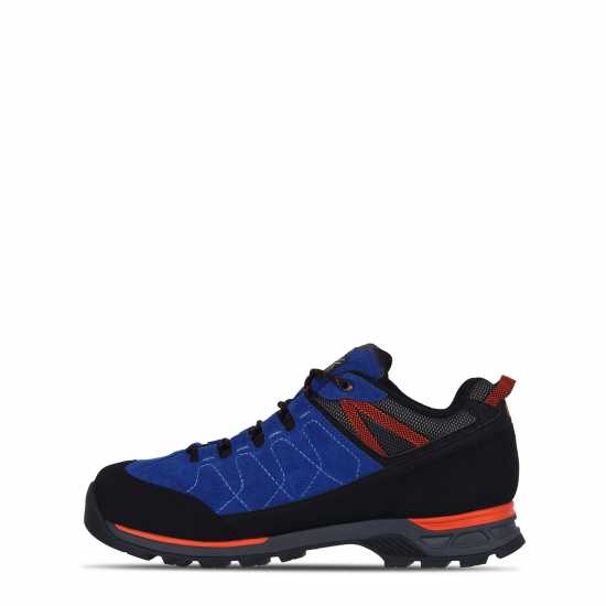 Karrimor Hot Rock Mens Low Walking Shoes Blue/Orange Мъжки туристически обувки