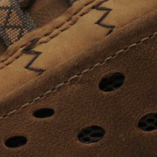 Merrell Мъжки Туристически Обувки Intercept Leather Walking Shoes Mens Мотово бронза Мъжки туристически обувки