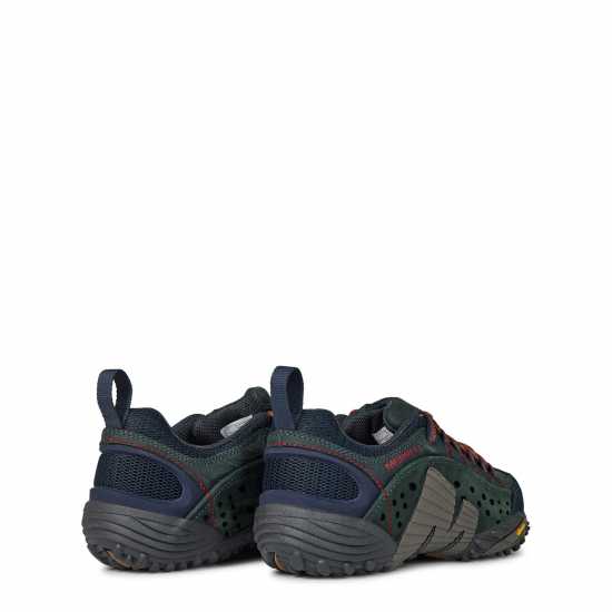 Merrell Мъжки Туристически Обувки Intercept Leather Walking Shoes Mens Blue Wing Merrell Мъжки Туристически Обувки Intercept Leather Walking Shoes Mens Blue Wing