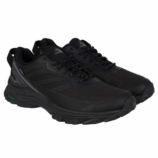 Мъжки Туристически Обувки Karrimor Pennine Mens Walking Shoes Black/Black Мъжки туристически обувки
