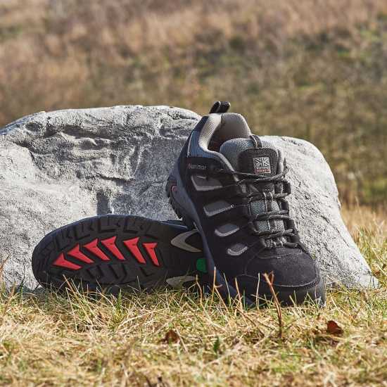 Karrimor Ниски Мъжки Туристически Обувки Mount Low Mens Walking Shoes Black Мъжки туристически обувки