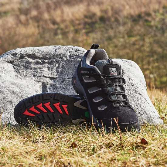 Karrimor Ниски Мъжки Туристически Обувки Mount Low Mens Walking Shoes Black Мъжки туристически обувки