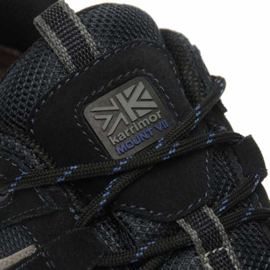 Karrimor Мъжки Туристически Обувки Mount Waterproof Walking Shoes Mens Морска синьо 