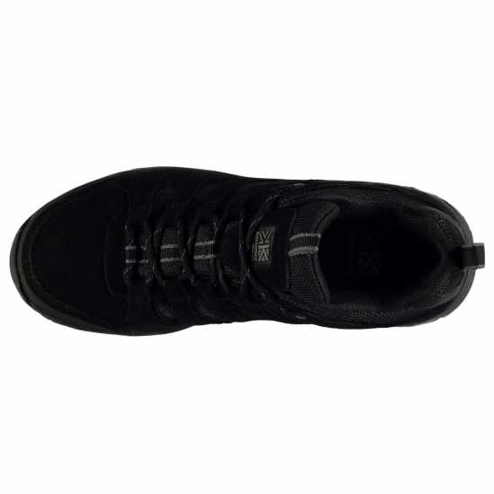 Karrimor Ниски Мъжки Туристически Обувки Mount Low Mens Walking Shoes Black3x 