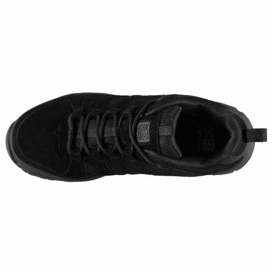 Karrimor Мъжки Туристически Обувки Mount Waterproof Walking Shoes Mens Черно/Черно Мъжки туристически обувки