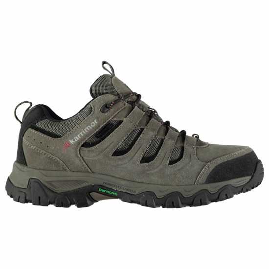 Karrimor Ниски Мъжки Туристически Обувки Mount Low Mens Walking Shoes Charcoal 