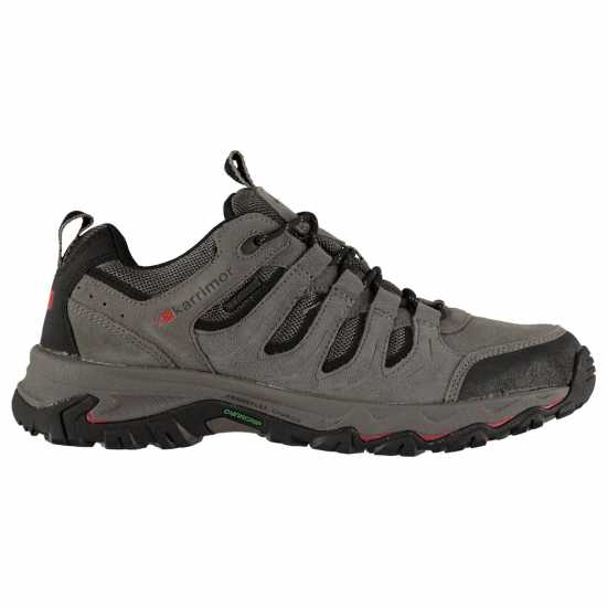 Karrimor Ниски Мъжки Туристически Обувки Mount Low Mens Walking Shoes Charcoal 