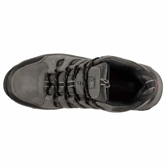 Karrimor Ниски Мъжки Туристически Обувки Mount Low Mens Walking Shoes Charcoal 