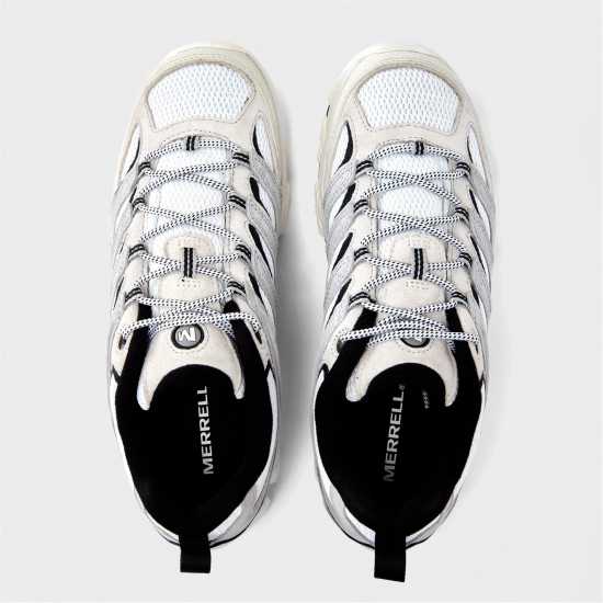 Мъжки туристически обувки Merrell Moab 3 Vent Hiking Shoe Mens White/Black Merrell Moab 3 Vent Hiking Shoe Mens White/Black Мъжки туристически обувки