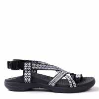 Airwalk Crossover Sandals Womens Black/White Мъжки сандали и джапанки
