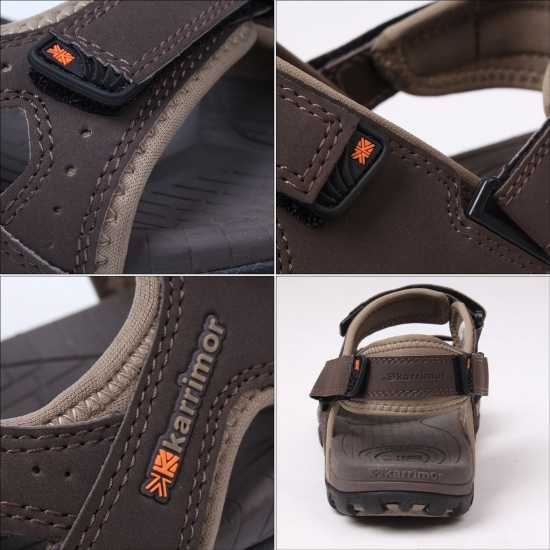 Мъжки туристически обувки Karrimor Мъжки Сандали Antibes Walking Sandals Mens Кафяво Karrimor Мъжки Сандали Antibes Walking Sandals Mens Кафяво Мъжки туристически обувки