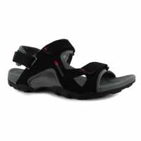 Мъжки Сандали Karrimor Antibes Mens Sandals Black/Red/Char Мъжки туристически обувки