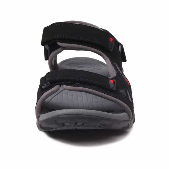 Karrimor Мъжки Сандали Antibes Walking Sandals Mens Черно/Червено/Кафяво Мъжки туристически обувки