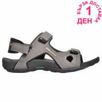 Karrimor Мъжки Сандали Antibes Mens Sandals Charcoal Мъжки туристически обувки