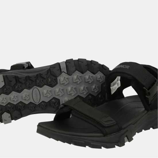 Karrimor Men's Cannes Breathable Mesh Dynagrip Walking Sandals Black 