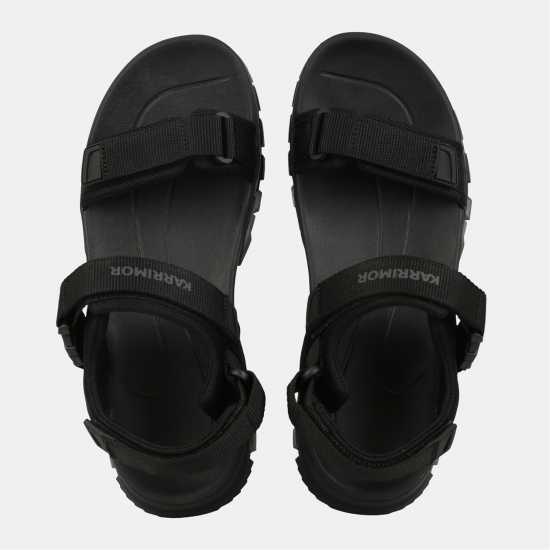 Karrimor Men's Cannes Breathable Mesh Dynagrip Walking Sandals Black 