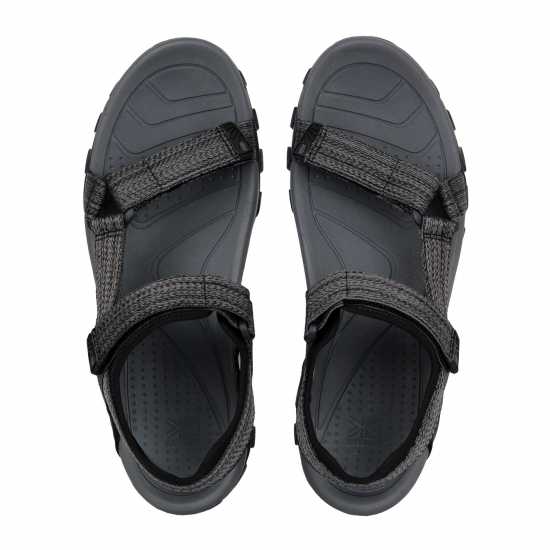 Мъжки Сандали Karrimor Amazon Sandals Mens Black/Charcoal Мъжки сандали и джапанки