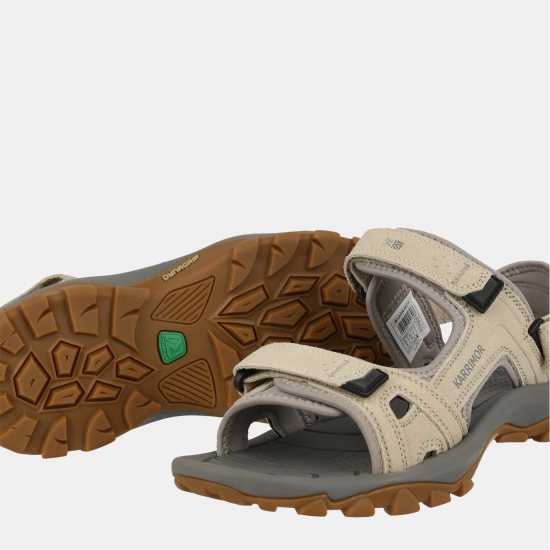 Karrimor Мъжки Сандали Antibes Leather Walking Sandals Mens Beige 