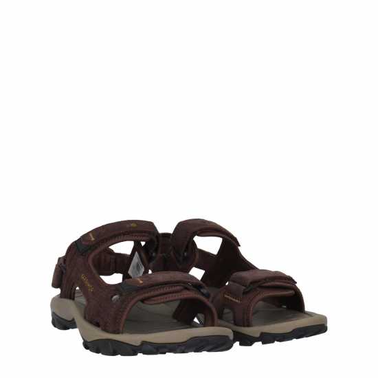Karrimor Мъжки Сандали Antibes Leather Walking Sandals Mens Кафяво Мъжки туристически обувки