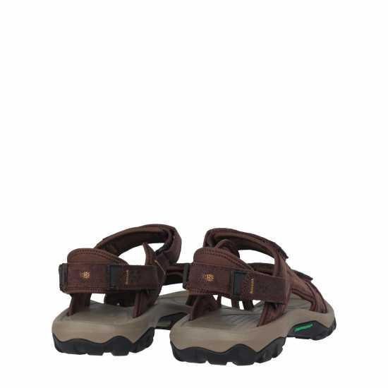 Karrimor Мъжки Сандали Antibes Leather Walking Sandals Mens Кафяво Мъжки туристически обувки