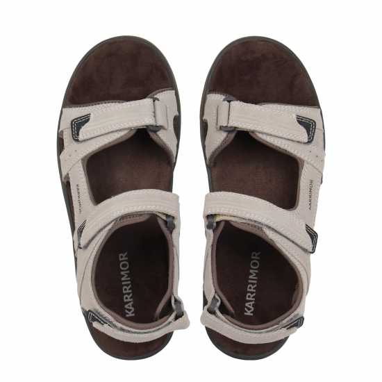 Мъжки туристически обувки Karrimor Мъжки Сандали Antibes Leather Walking Sandals Mens Пясък Karrimor Мъжки Сандали Antibes Leather Walking Sandals Mens Пясък Мъжки туристически обувки