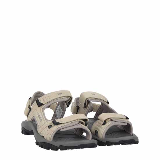 Karrimor Мъжки Сандали Antibes Leather Walking Sandals Mens Бежово Мъжки туристически обувки