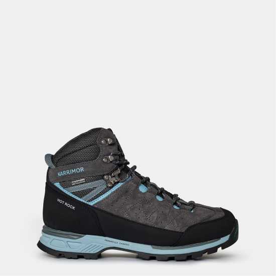 Karrimor Туристически Обувки Hot Rock Waterproof Walking Boots Womens Сиво/Синьо 