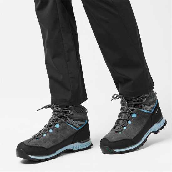 Karrimor Туристически Обувки Hot Rock Waterproof Walking Boots Womens Сиво/Синьо 