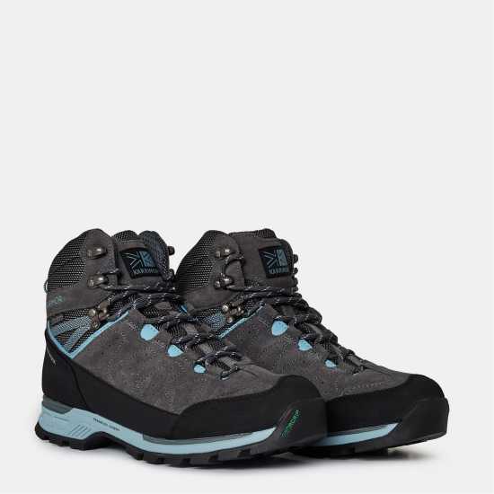 Karrimor Туристически Обувки Hot Rock Waterproof Walking Boots Womens Сиво/Синьо 