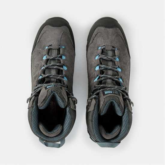 Karrimor Туристически Обувки Hot Rock Waterproof Walking Boots Womens Сиво/Синьо 