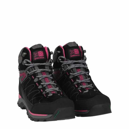 Мъжки Туристически Обувки Karrimor Hot Rock Womens Walking Boots Black/Pink Дамски туристически обувки