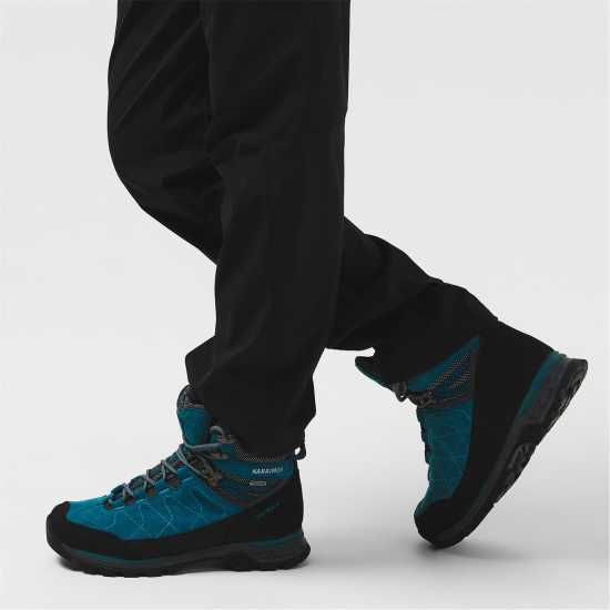 Karrimor Туристически Обувки Hot Rock Waterproof Walking Boots Womens Синьо-зелено 