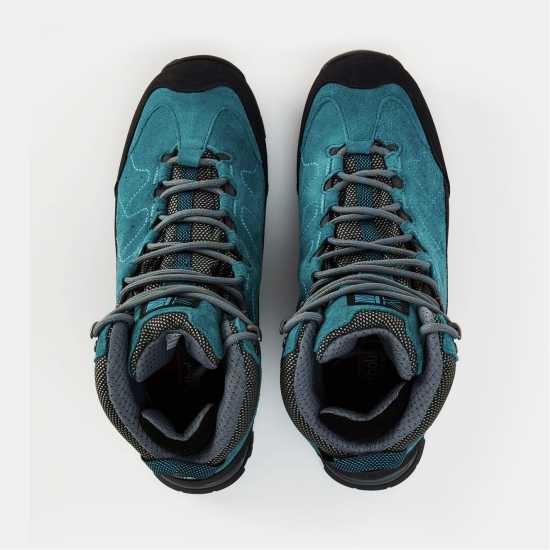 Karrimor Туристически Обувки Hot Rock Waterproof Walking Boots Womens Синьо-зелено 