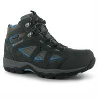 Туристически Обувки Karrimor Mount Mid Ladies Waterproof Walking Boots Grey/Blue Дамски туристически обувки