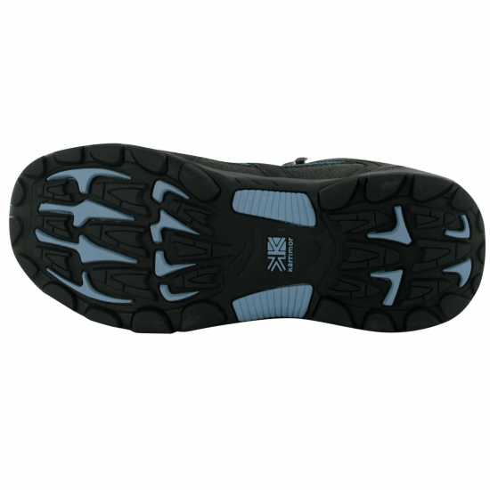 Karrimor Туристически Обувки Mount Mid Ladies Waterproof Walking Boots Grey/Blue Дамски туристически обувки