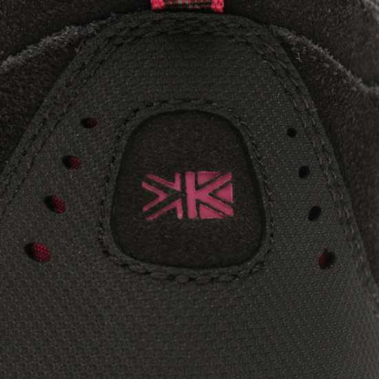 Туристически Обувки Karrimor Mount Mid Ladies Waterproof Walking Boots Black/Pink Дамски туристически обувки